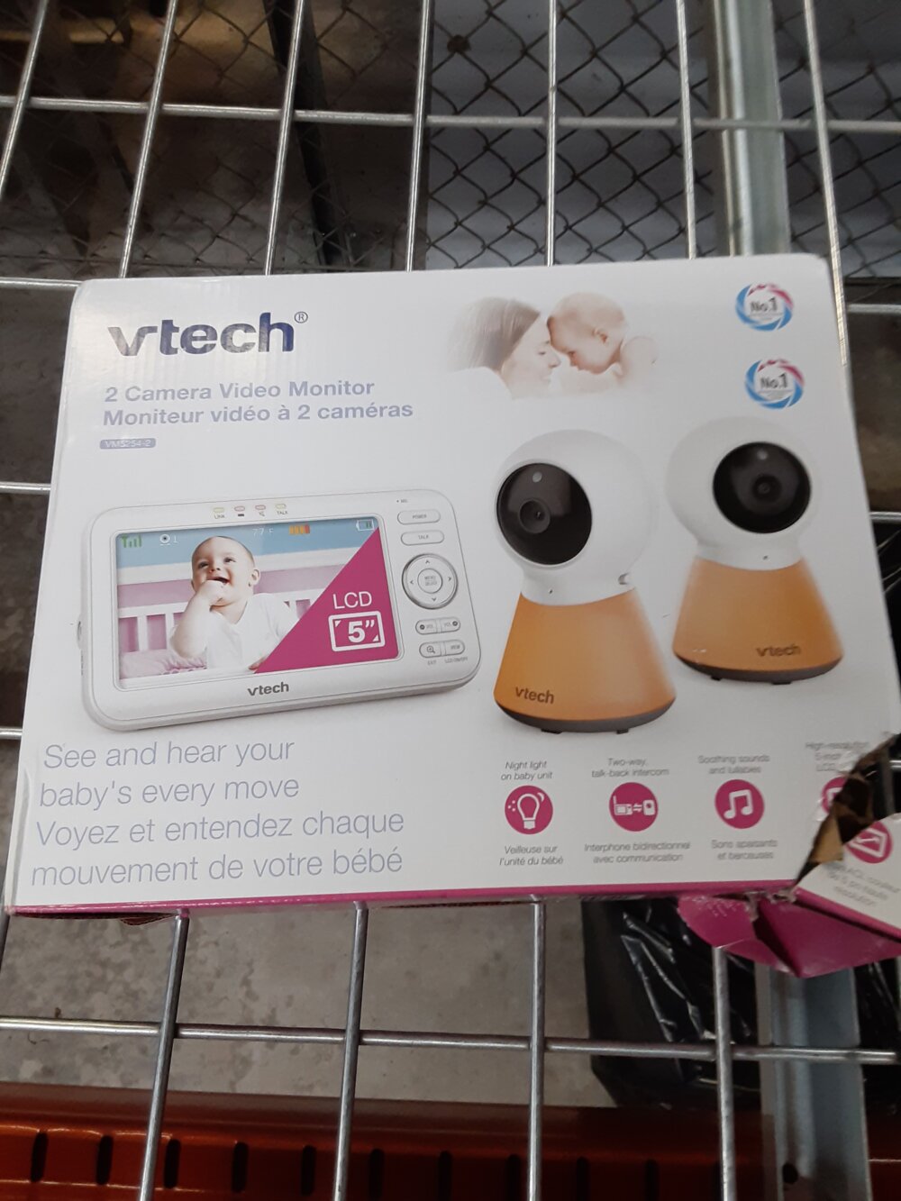 Lot #7-25 Vtech Baby Monitors